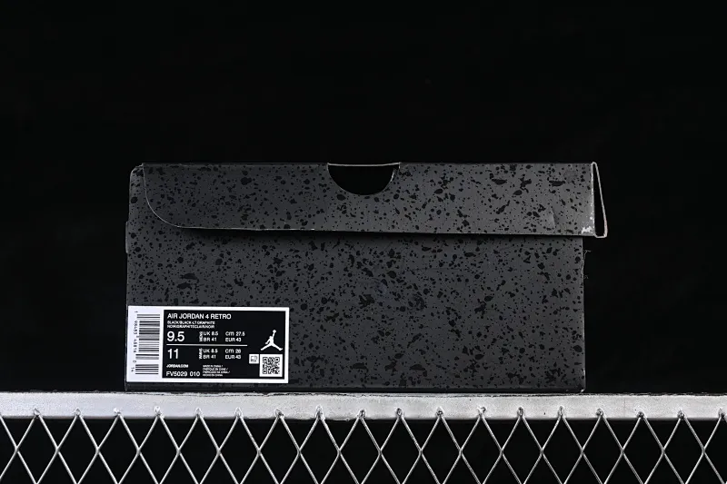 All categories Air Jordan Jordan series basketball shoes Air Jordan 4 TK version Air Jordan 4 Retro "Black Cat" AJ4 Joe 4 new black cat FV5029-010
